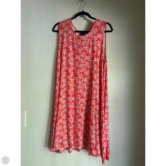 Dress Casual Midi By Rachel Zoe In Orange, Size: 1x