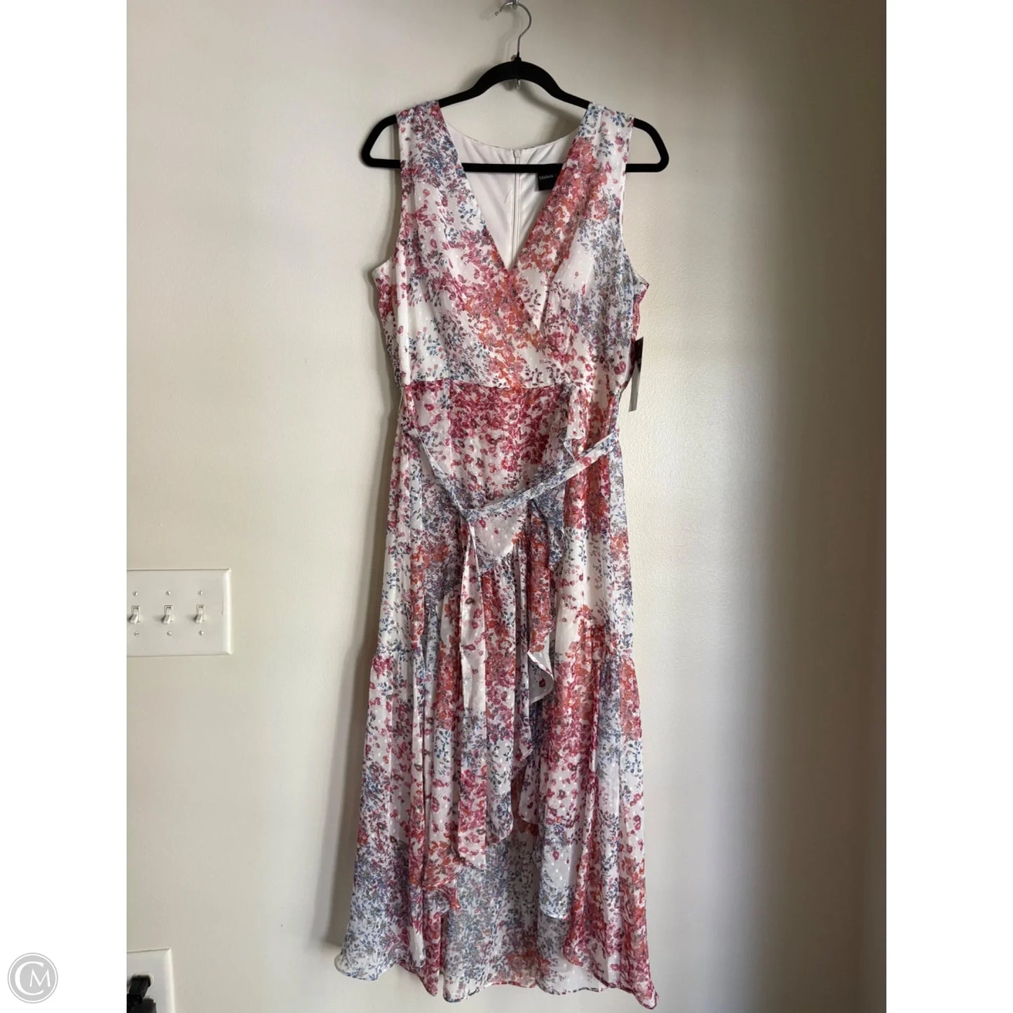 Dress Work By Maison Tara In Floral Print, Size: M