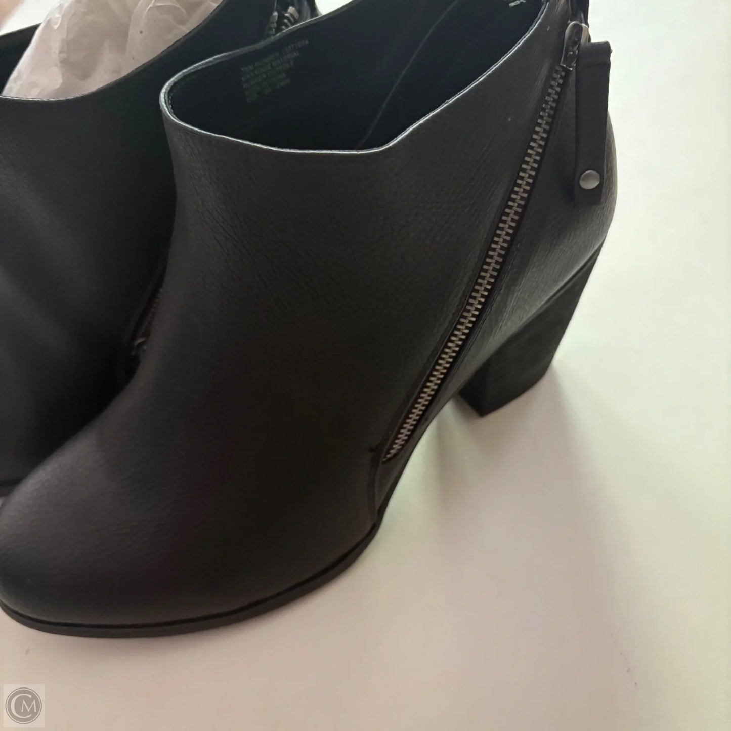 Boots Ankle Heels By Torrid In Black, Size: 12