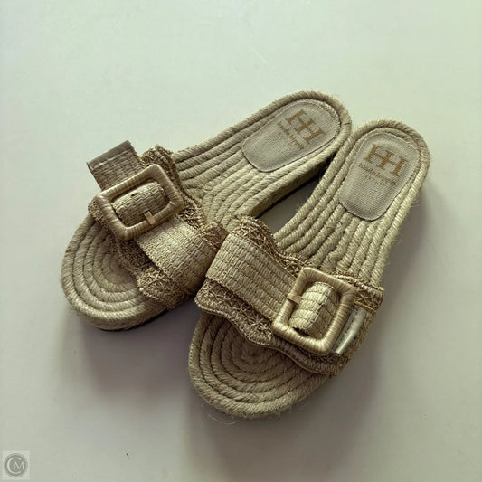 Sandals Flats By Haute Hippie In Tan, Size: 8.5