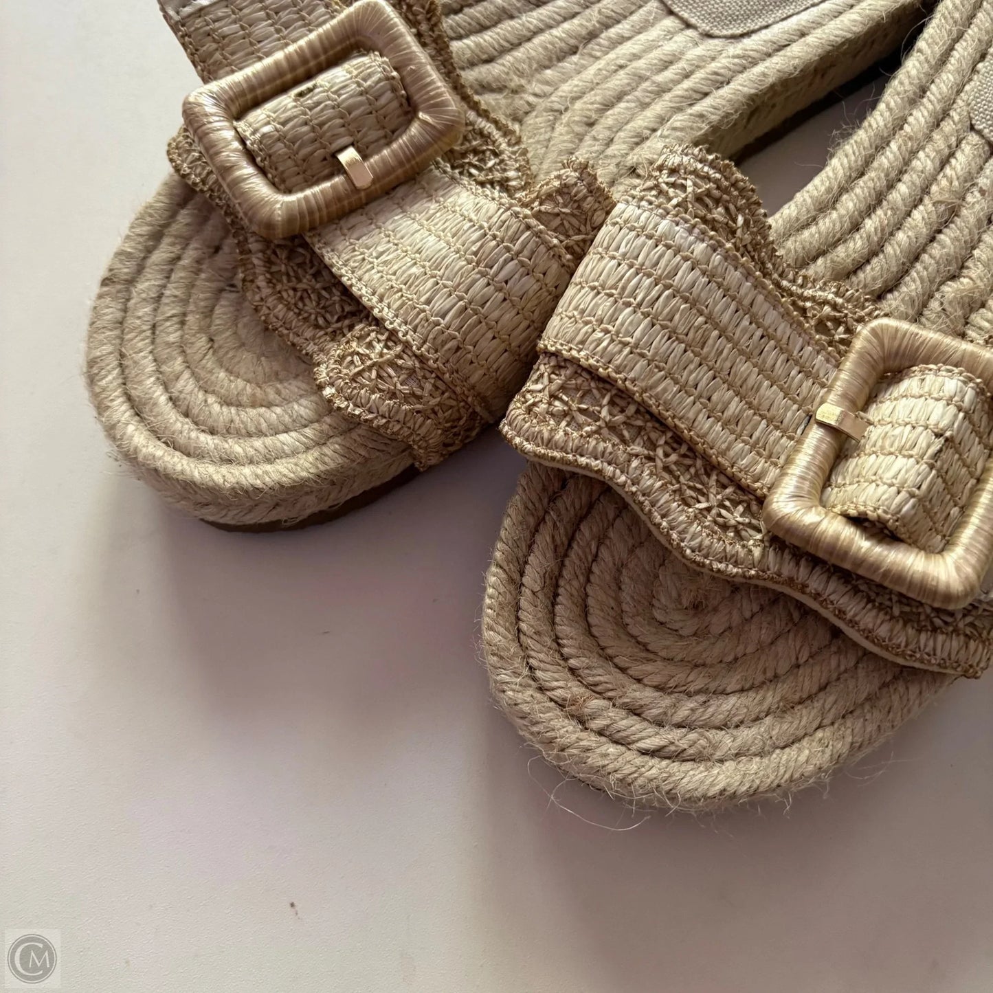 Sandals Flats By Haute Hippie In Tan, Size: 8.5