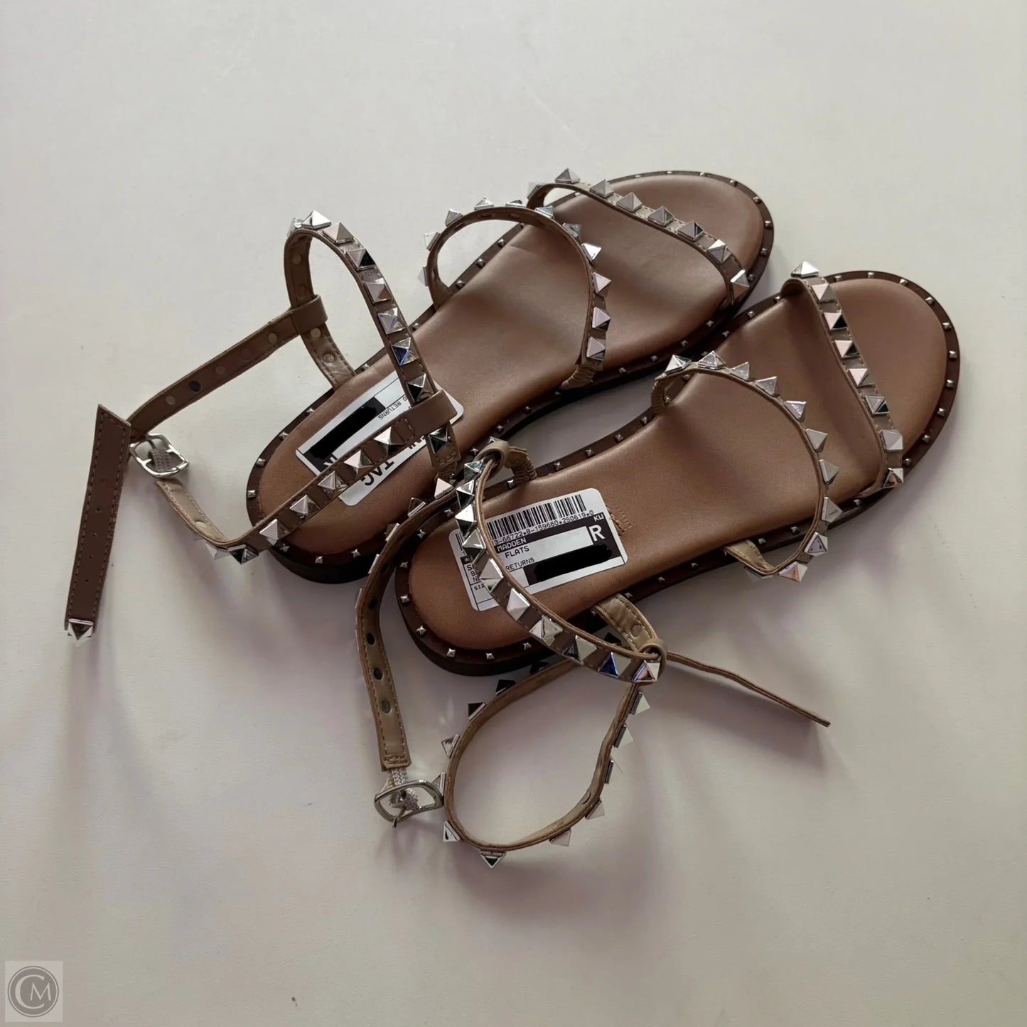 Sandals Flats By Steve Madden In Brown, Size: 6