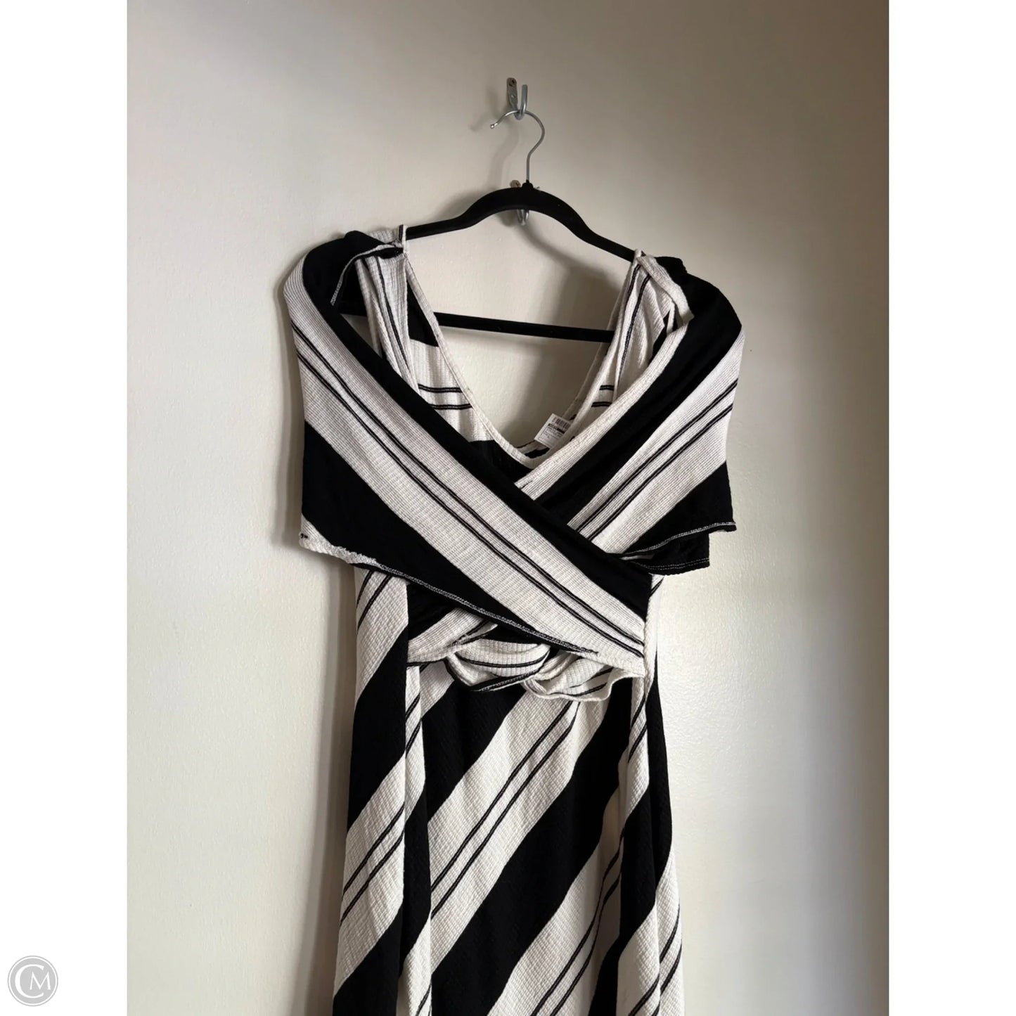 Dress Casual Maxi By Cato In Striped Pattern, Size: L