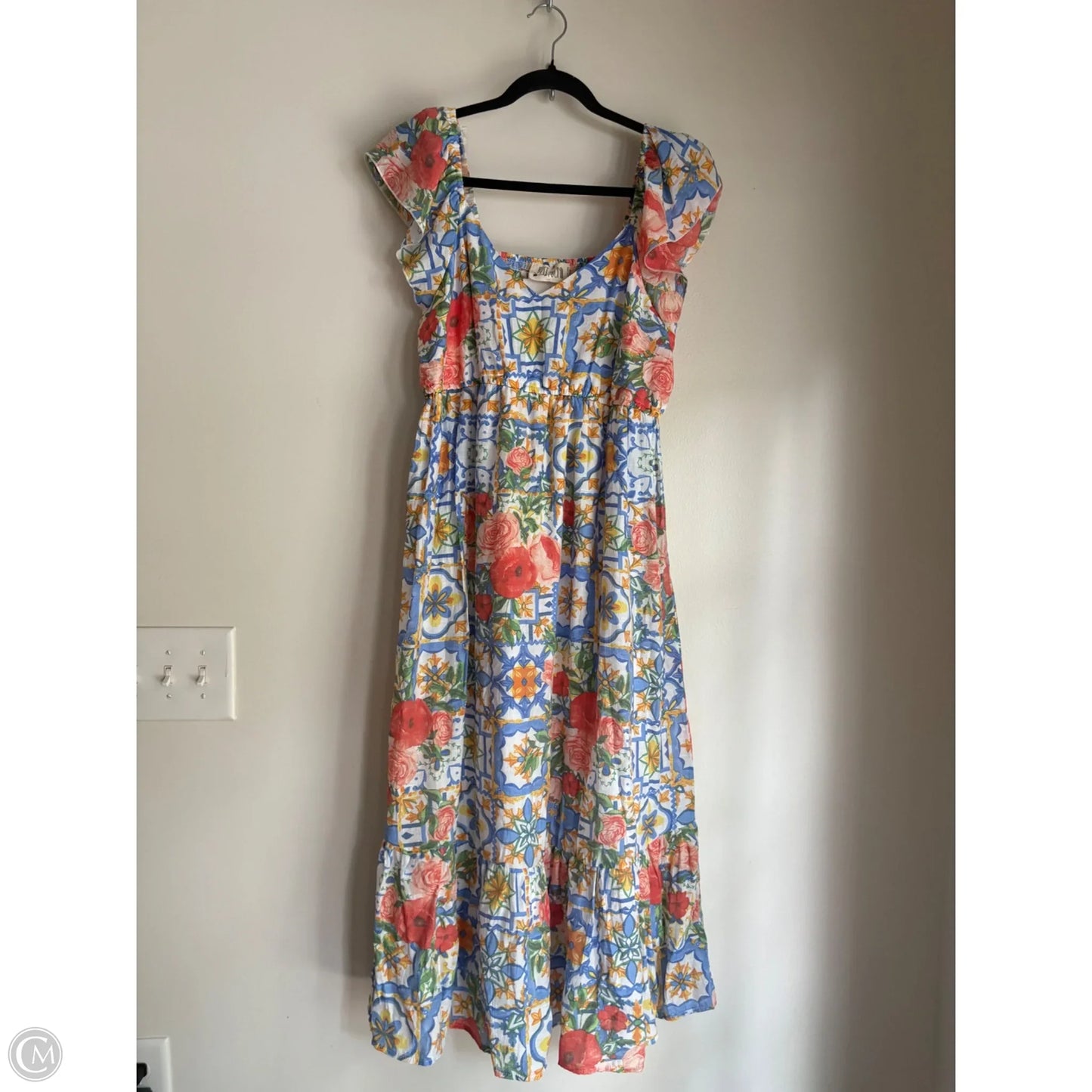 Dress Casual Maxi By Just Found In Multi-colored, Size: L