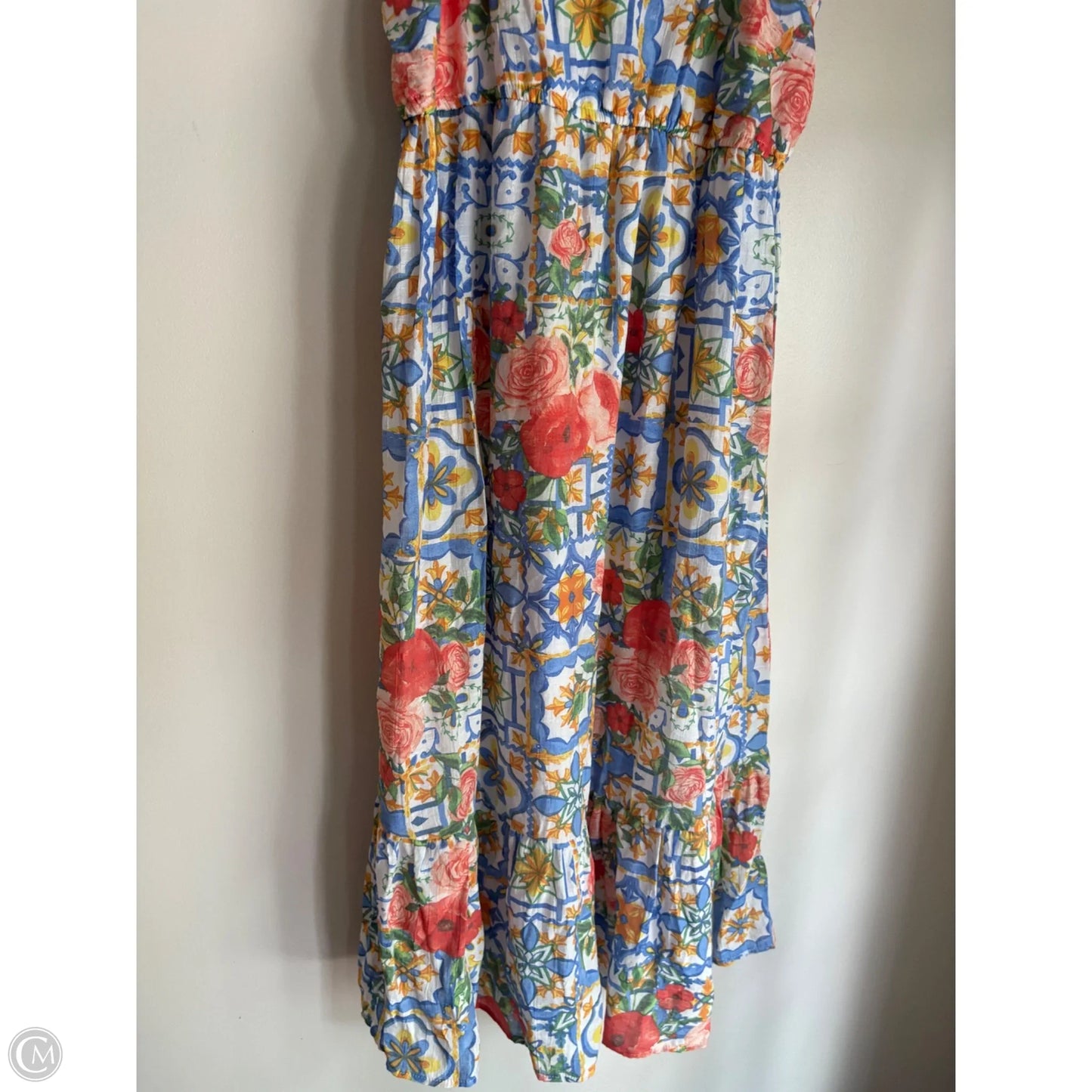 Dress Casual Maxi By Just Found In Multi-colored, Size: L