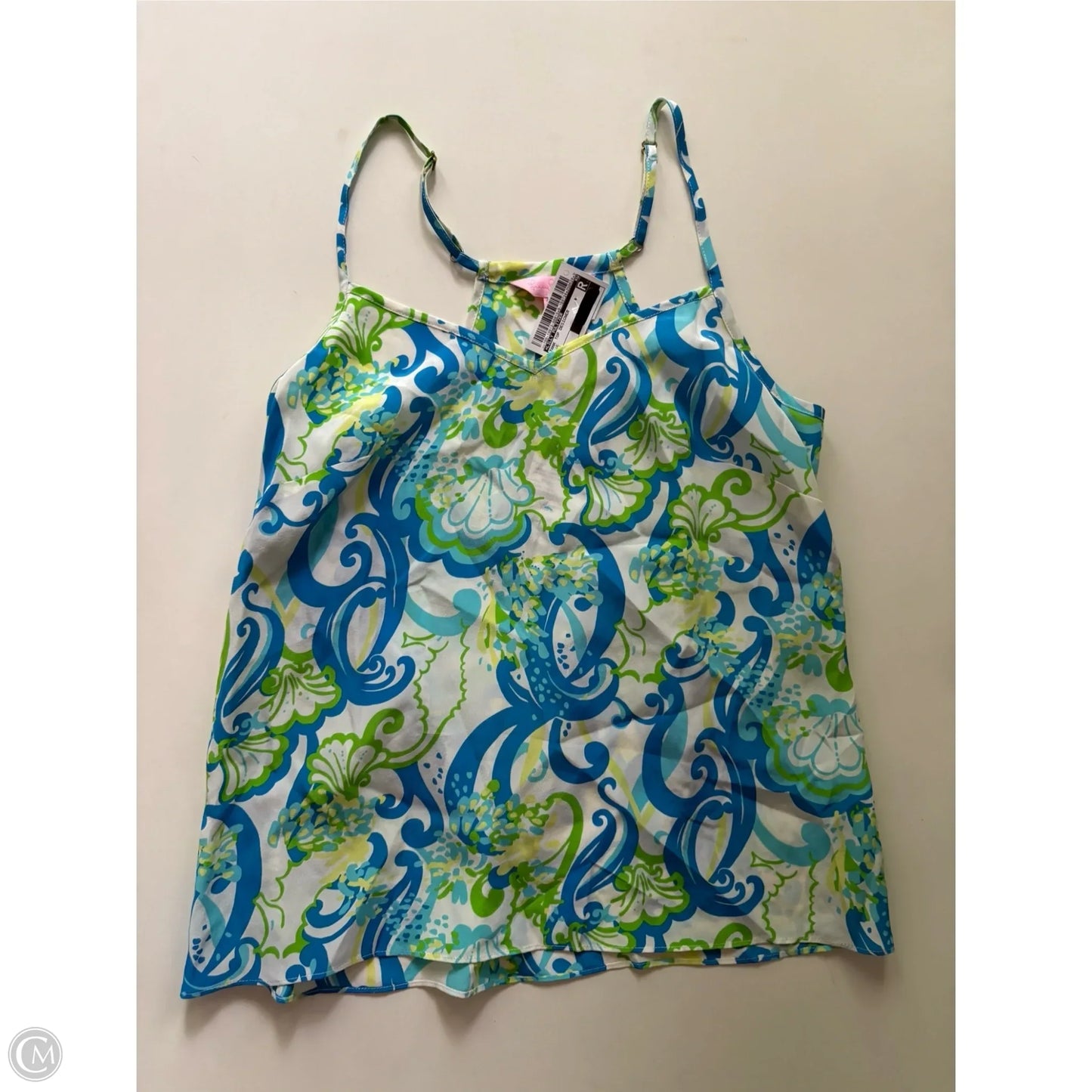 Tank Top Designer By Lilly Pulitzer In Blue, Size: Xs