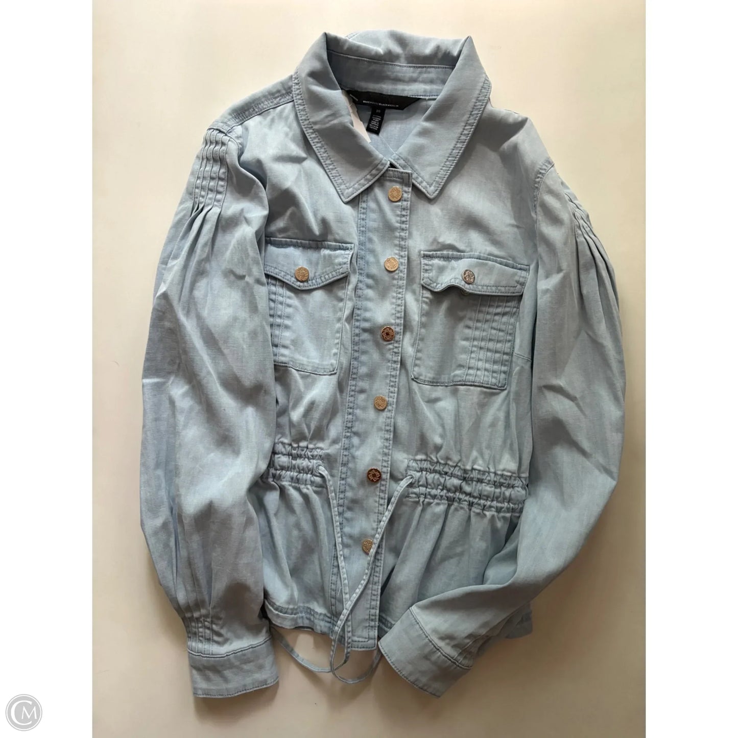 Jacket Denim By White House Black Market In Blue, Size: M