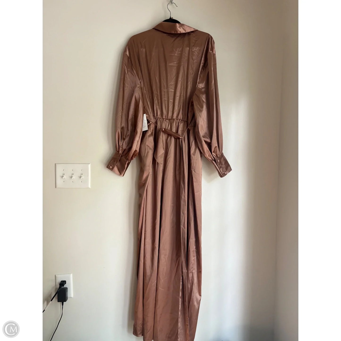Jumpsuit By Eloquii In Brown, Size: 1x