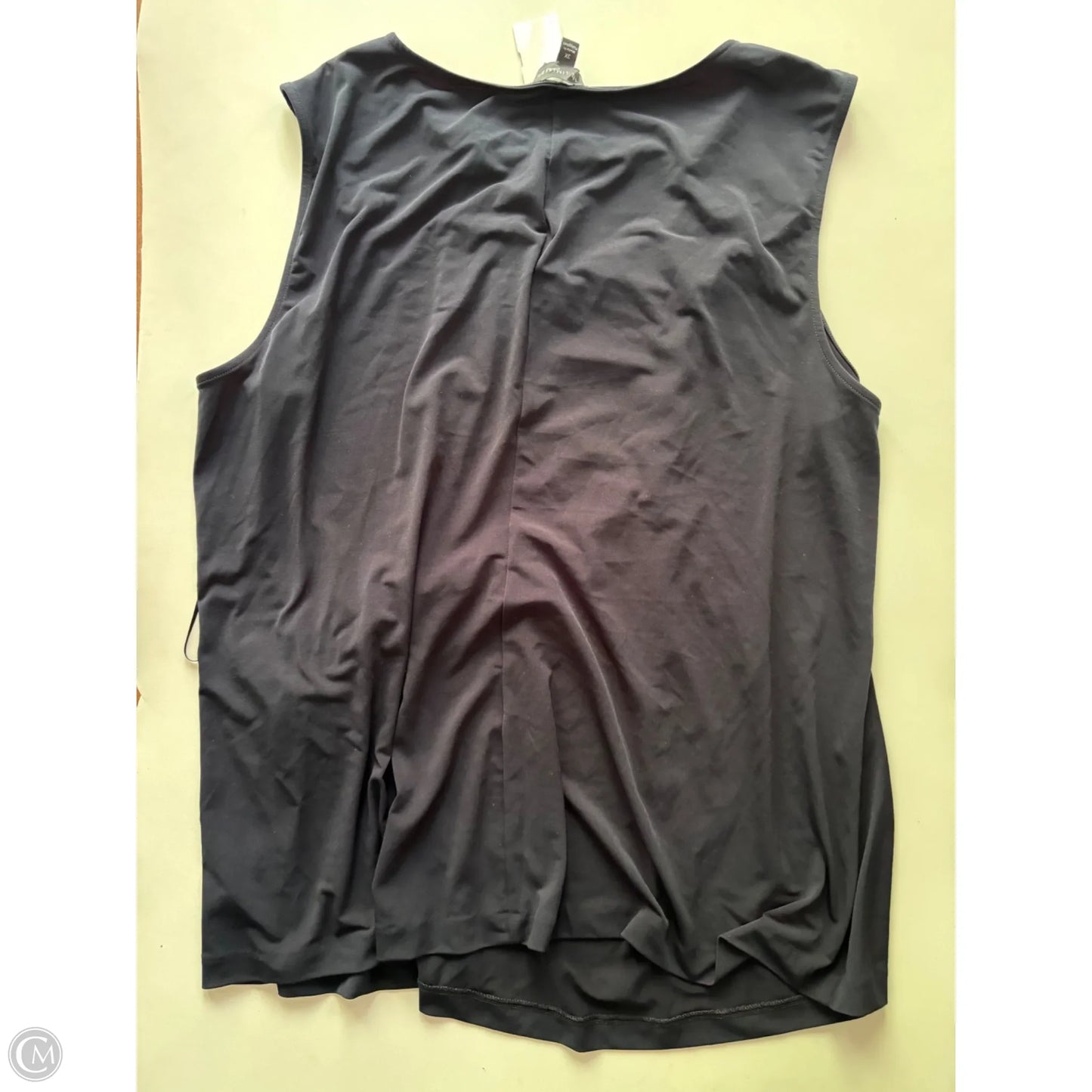 Blouse Sleeveless By Limited In Navy, Size: 3x