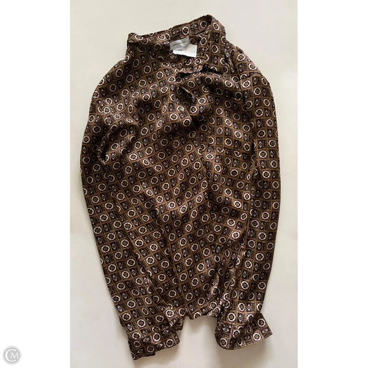 Blouse Long Sleeve By Urban Outfitters In Multi-colored, Size: Xl