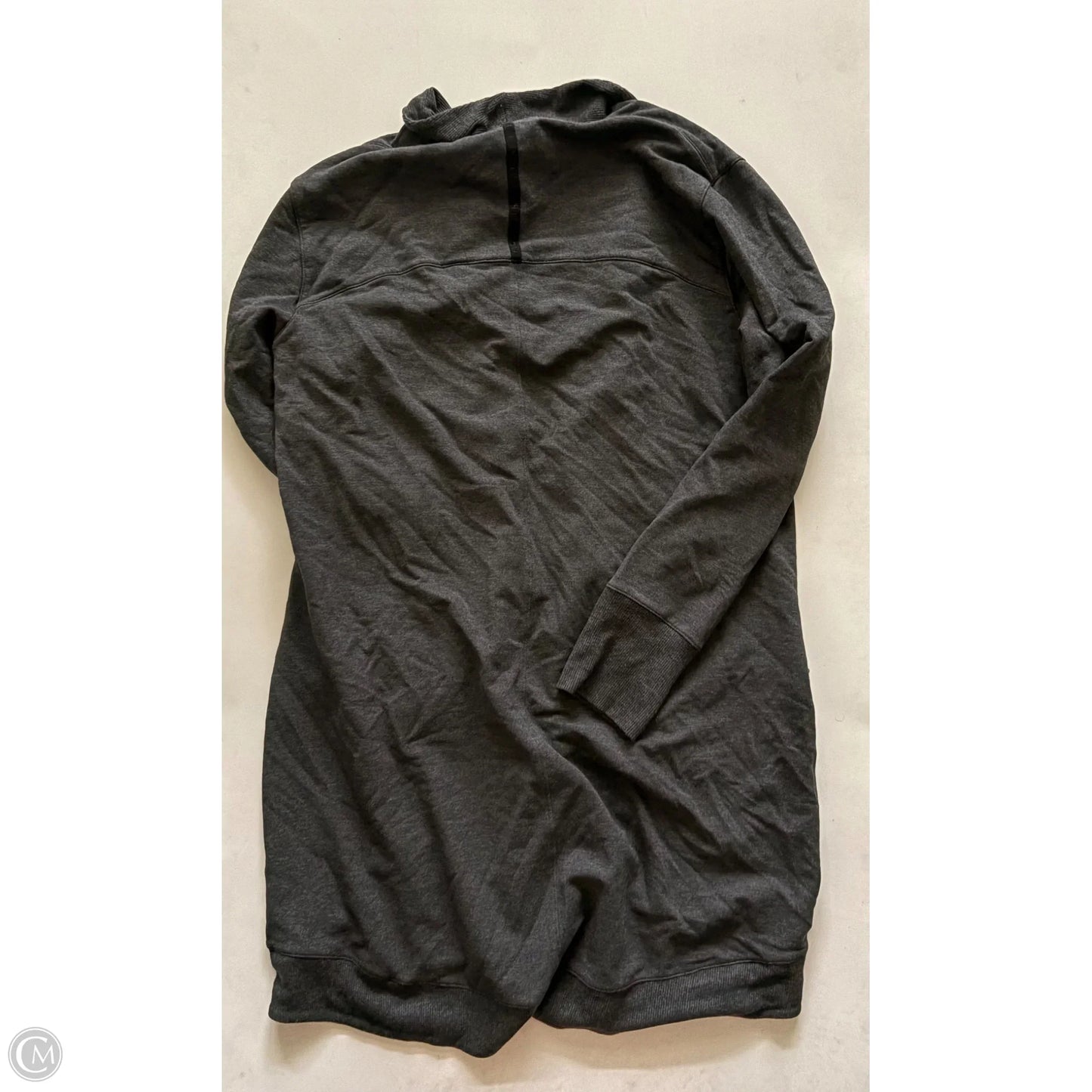 Sweater Cardigan By L.l. Bean In Grey, Size: L