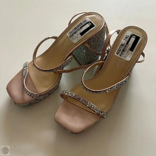 Shoes Heels Block By Betsey Johnson In Multi-colored, Size: 7.5