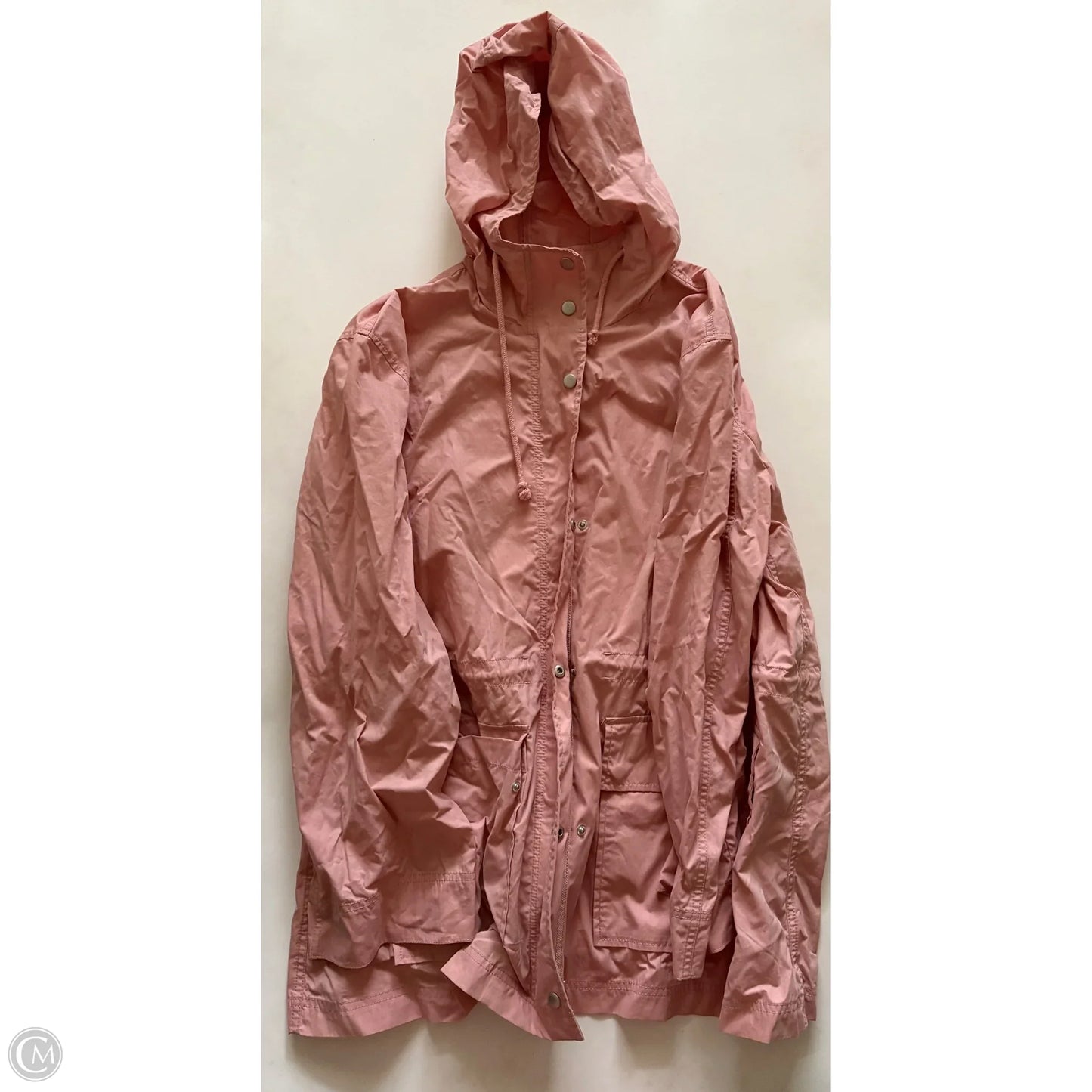 Jacket Windbreaker By Madewell In Pink, Size: Xl