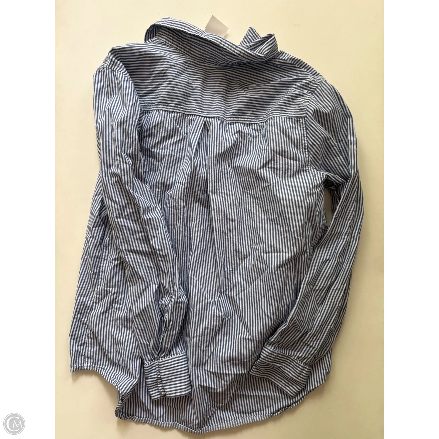 Top Long Sleeve By Old Navy In Striped Pattern, Size: L