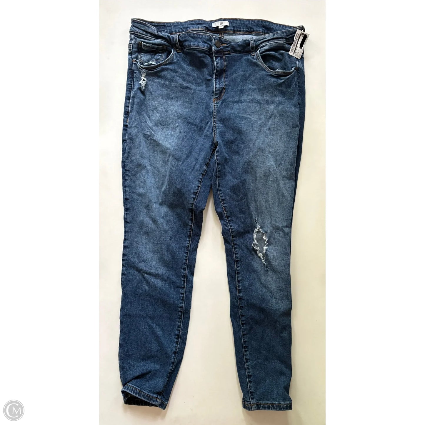 Jeans Skinny By Bp In Blue, Size: 18