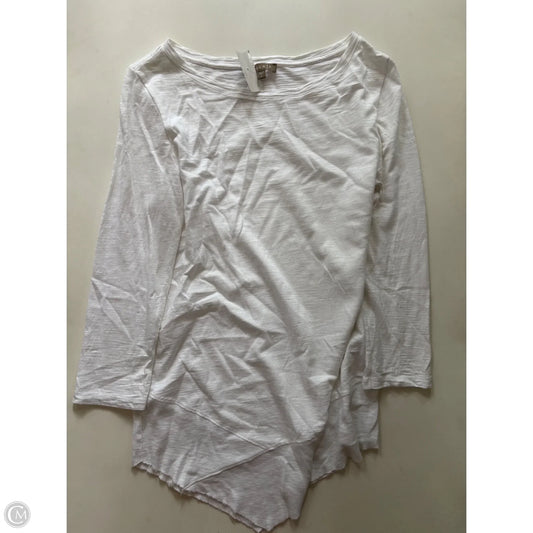 Top Long Sleeve By Lilla P In White, Size: S