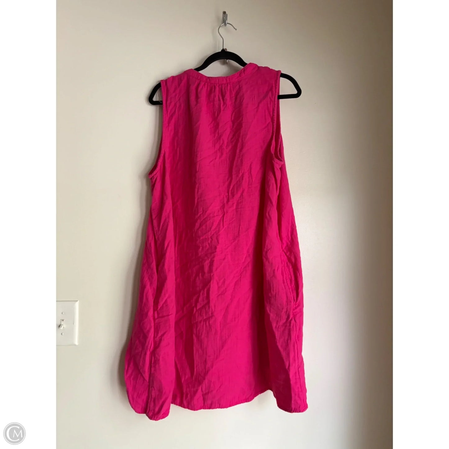 Dress Casual Maxi By Time And Tru In Pink, Size: 2x