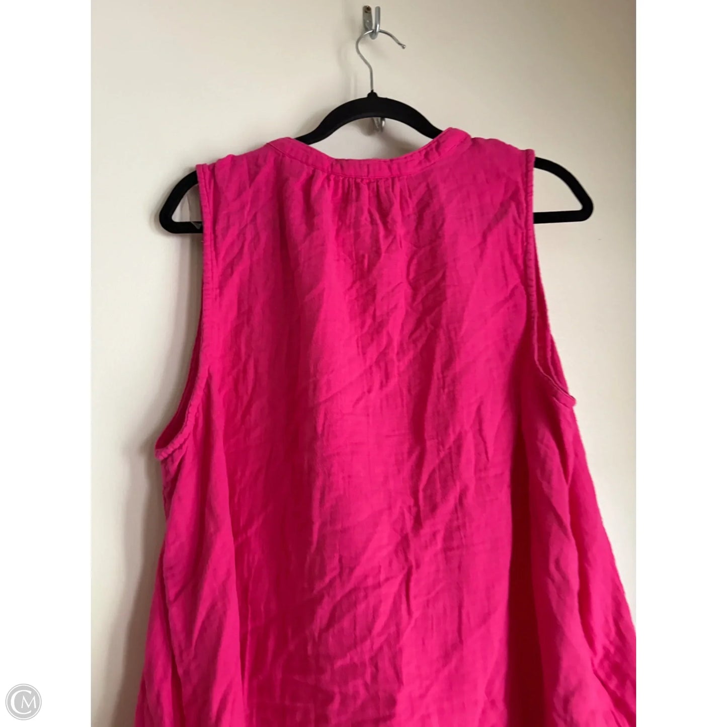 Dress Casual Maxi By Time And Tru In Pink, Size: 2x
