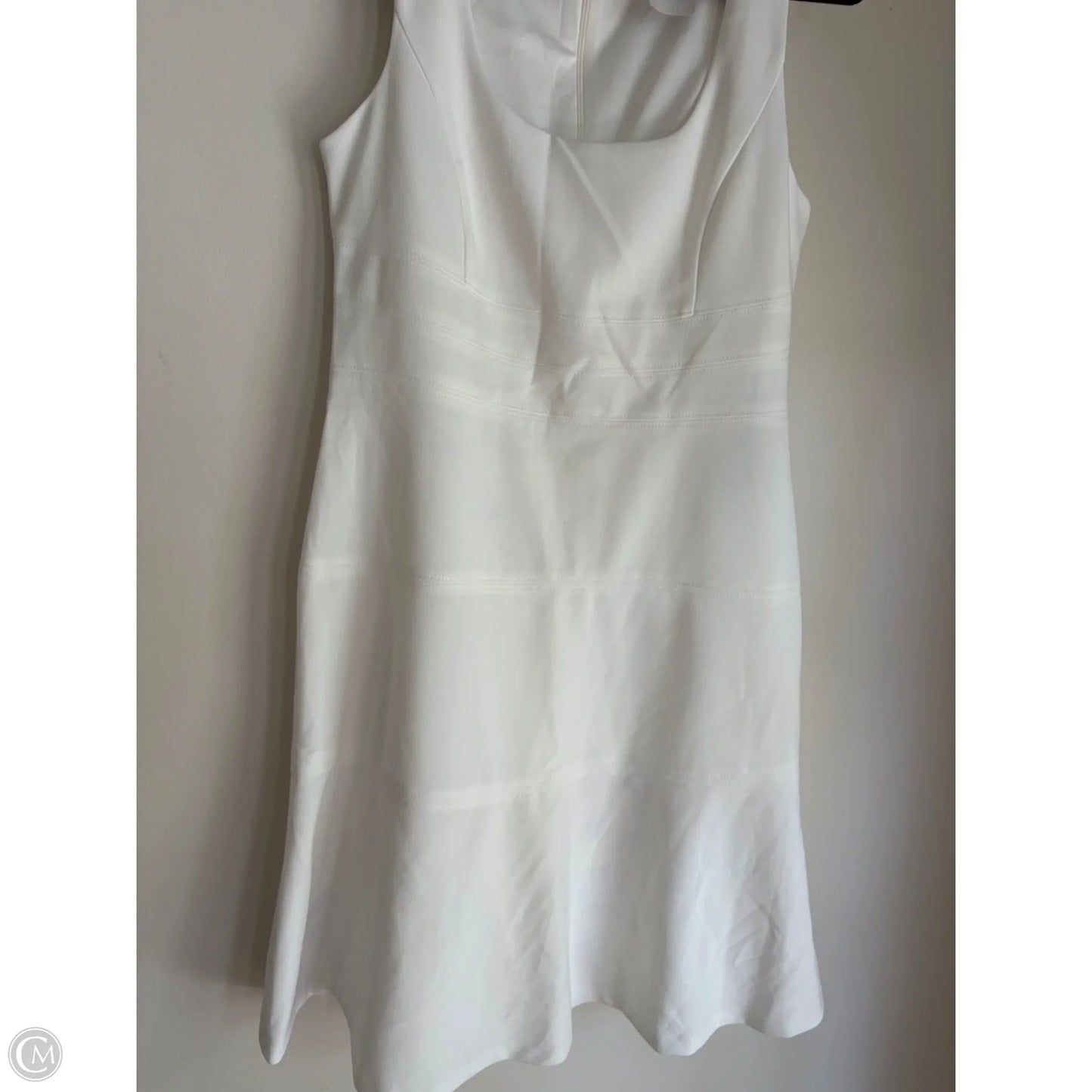 Dress Casual Midi By Tommy Hilfiger In White, Size: M