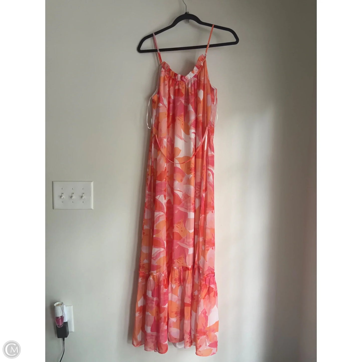 Dress Casual Maxi By Nicole By Nicole Miller In Floral Print, Size: M