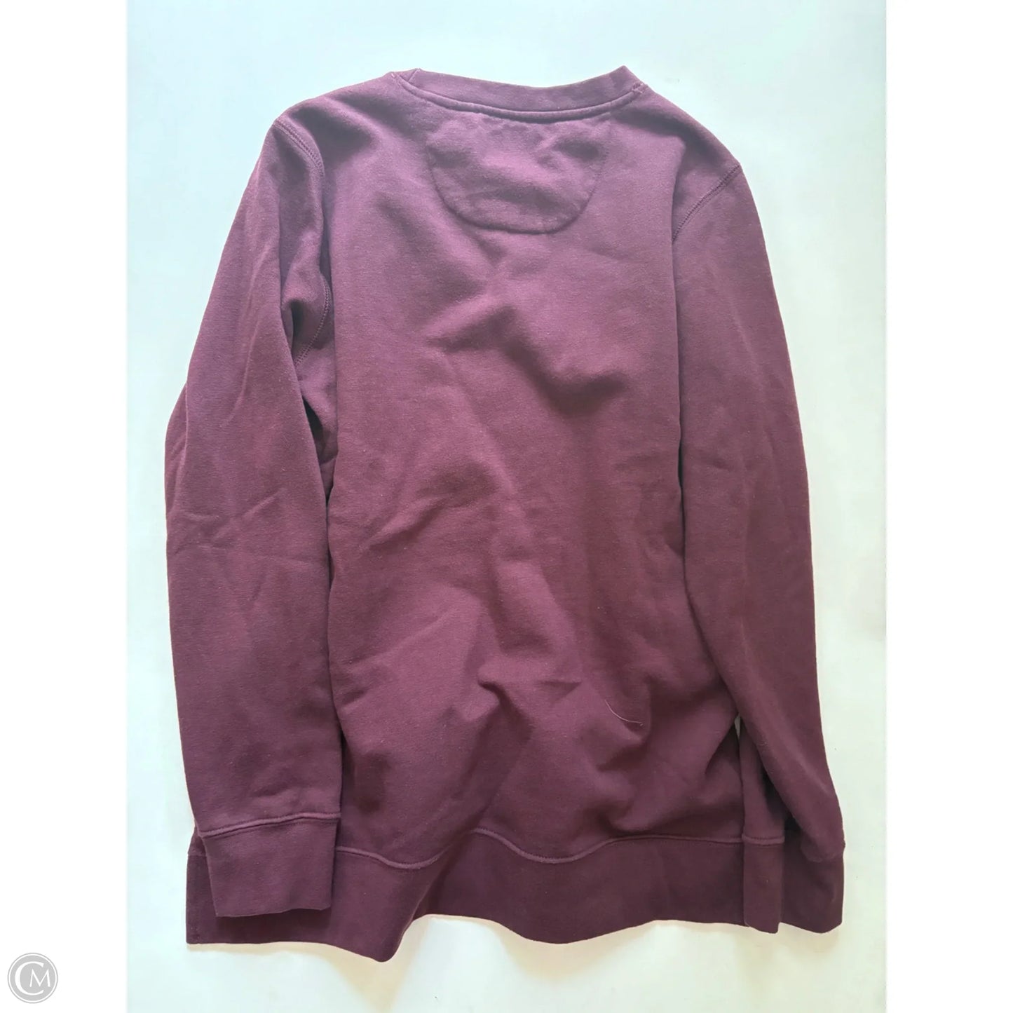 Sweatshirt Crewneck By Orvis In Maroon, Size: S