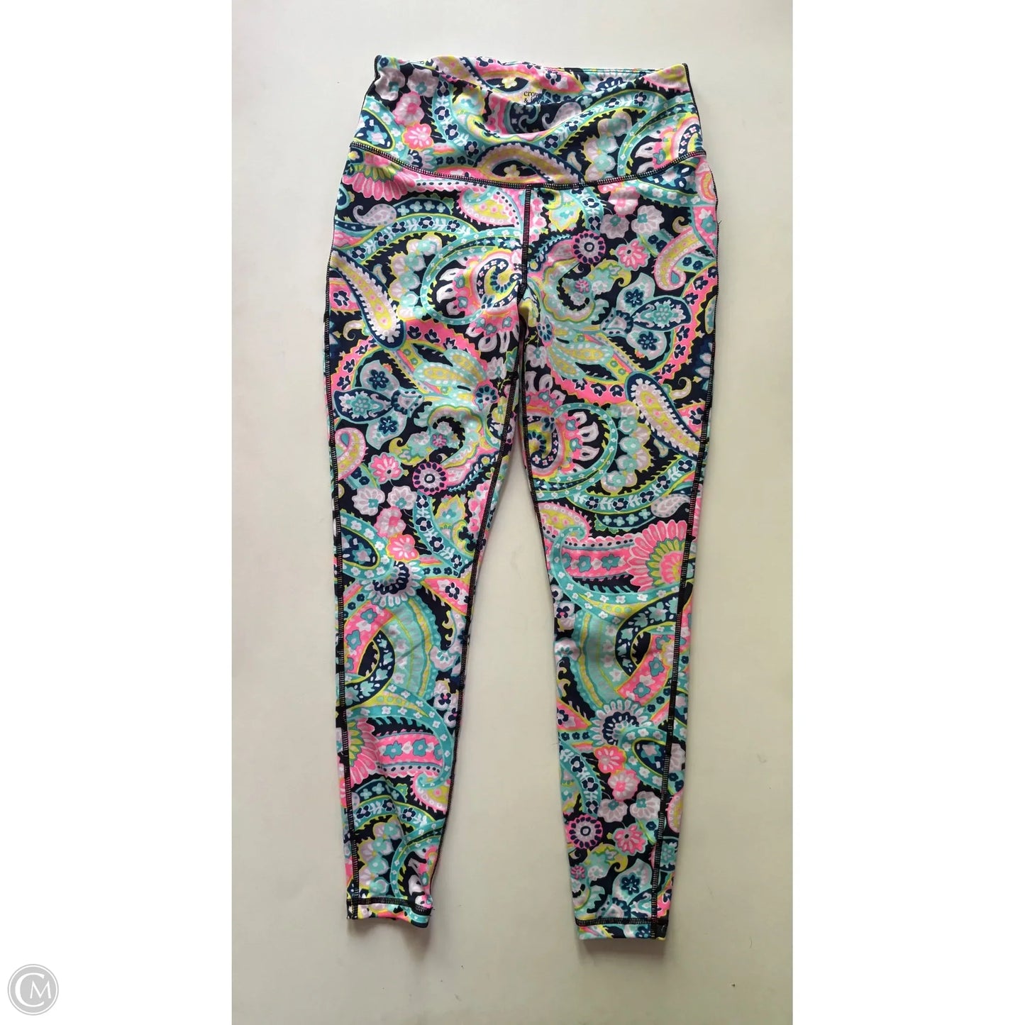 Athletic Leggings By Crown And Ivy In Multi-colored, Size: S