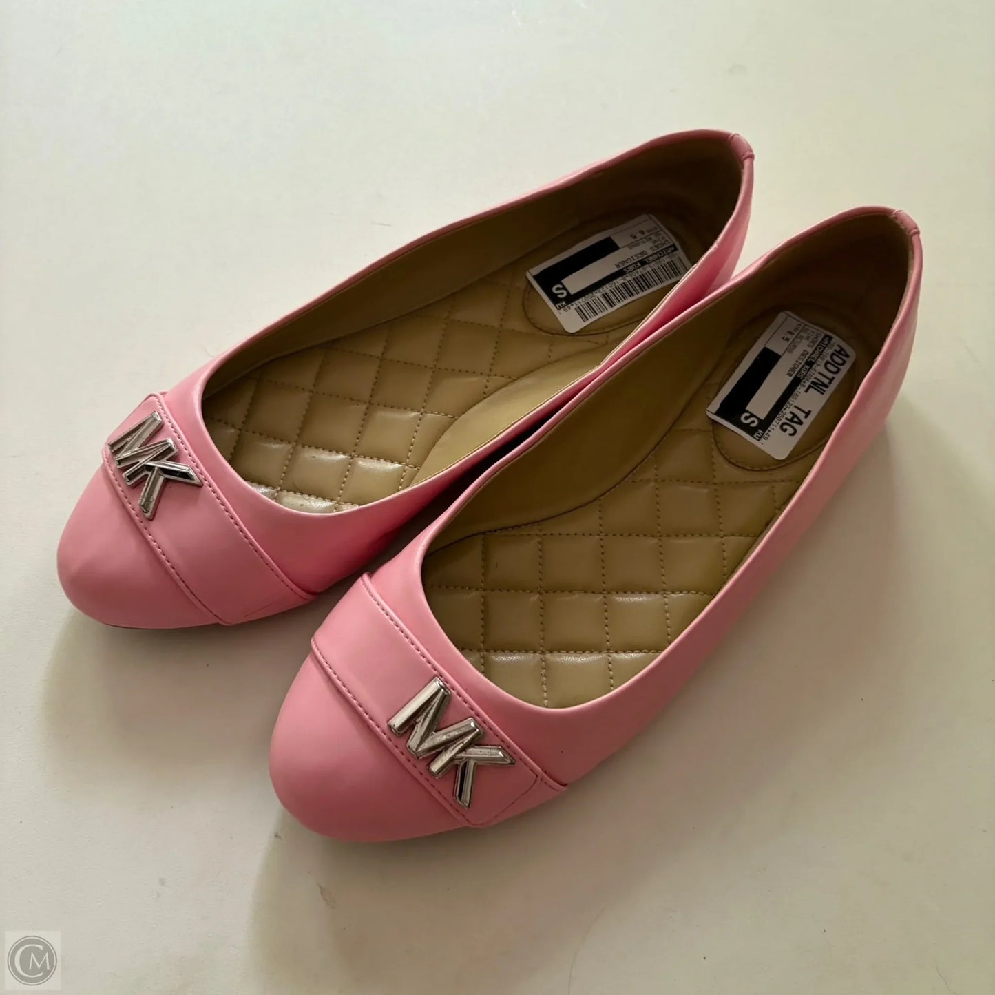 Shoes Designer By Michael Kors In Pink, Size: 8.5