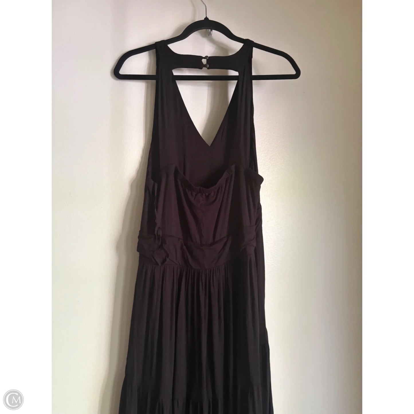 Dress Casual Maxi By Maeve In Black, Size: Xl