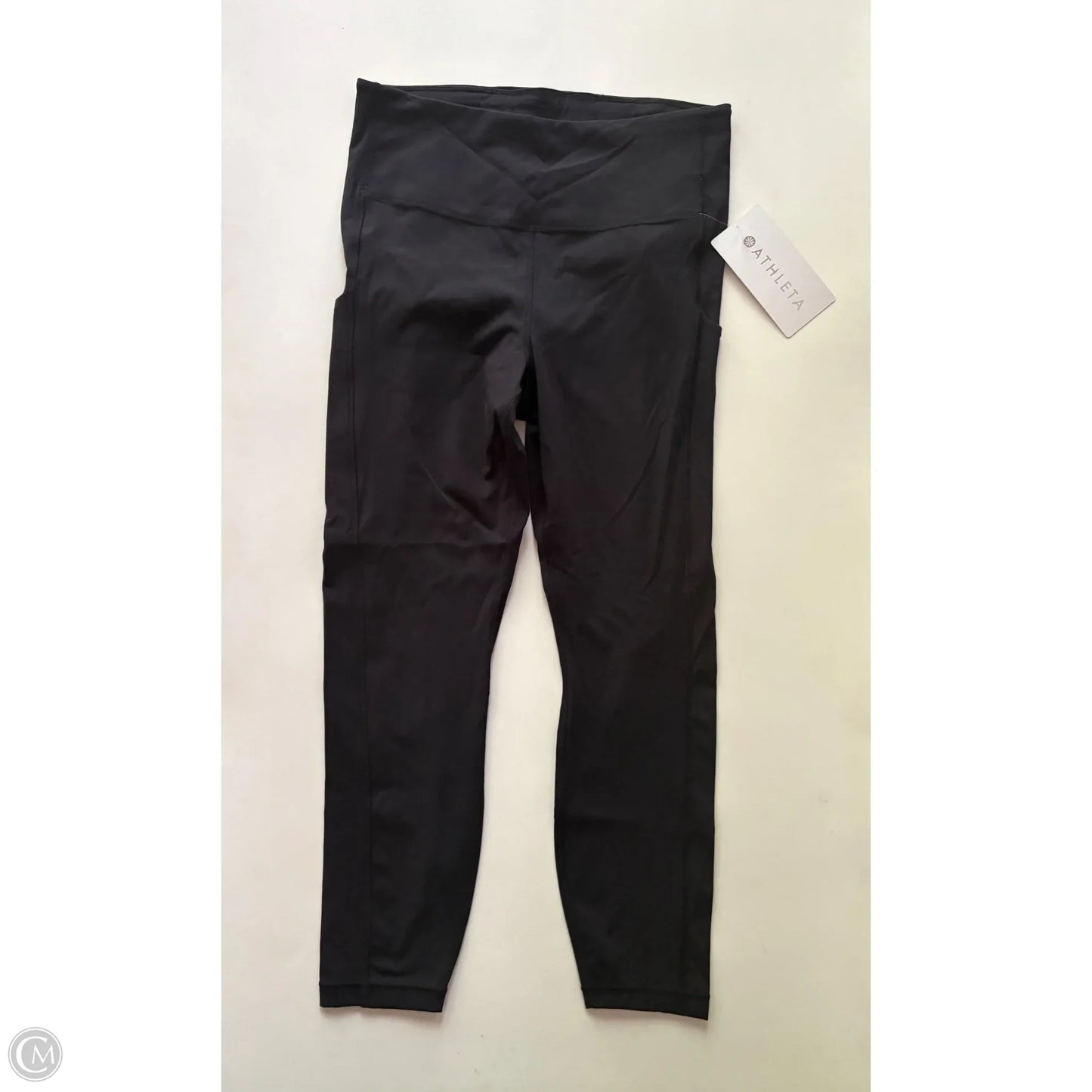 Athletic Leggings By Athleta In Black, Size: M