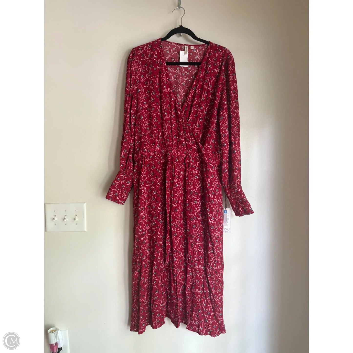 Dress Casual Maxi By Treasure And Bond In Red, Size: Xl