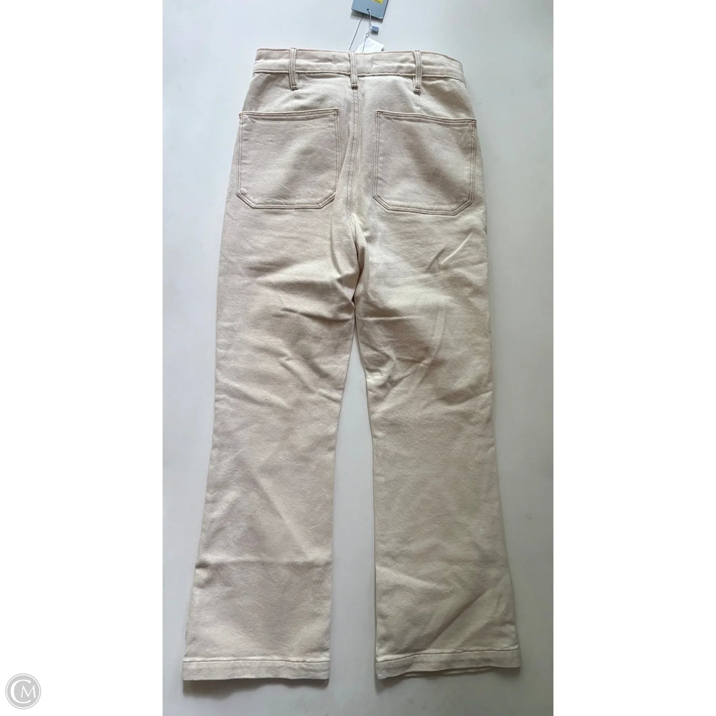 Jeans Straight By Antonio Melani In Cream, Size: 0