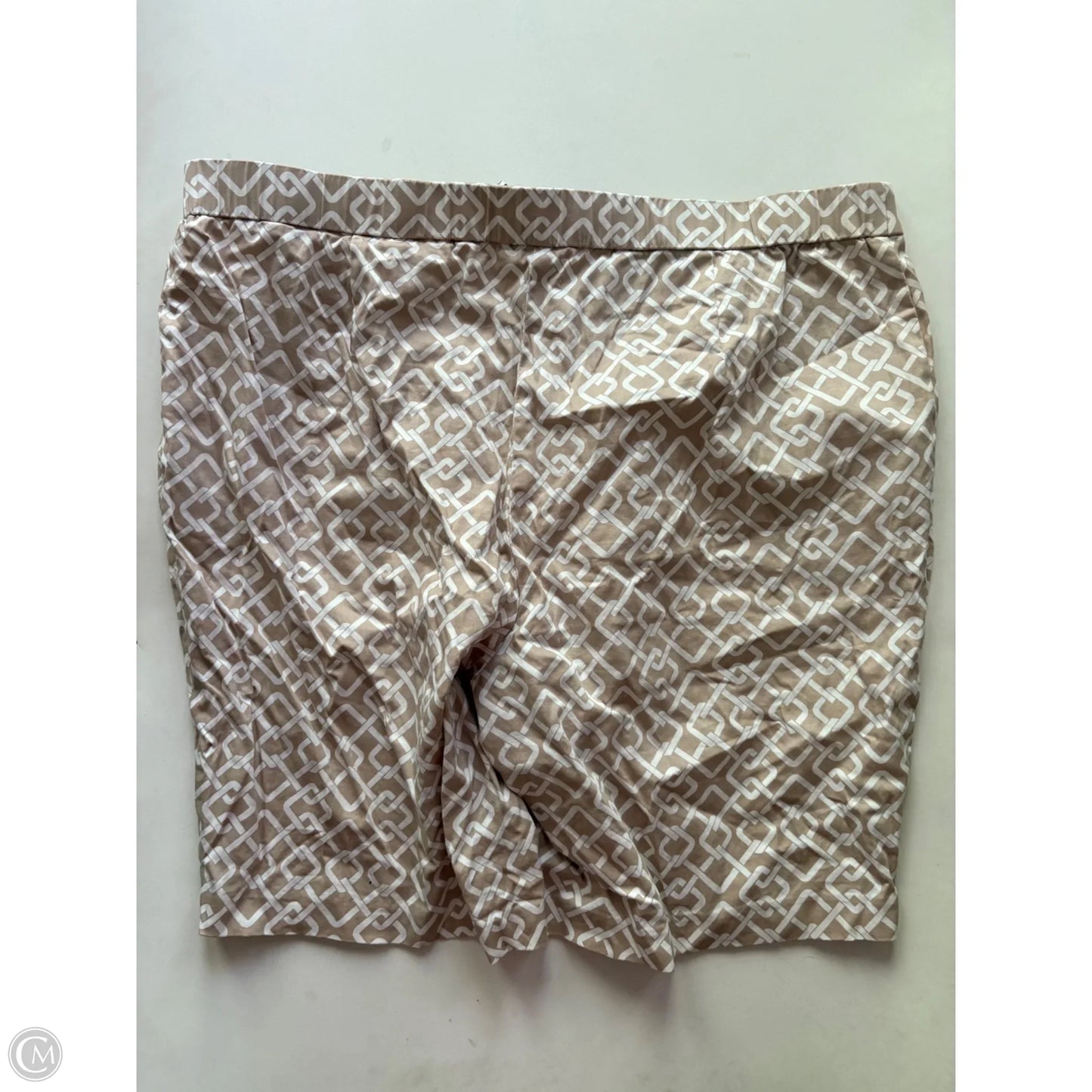 Shorts By Susan Graver In Tan, Size: 22