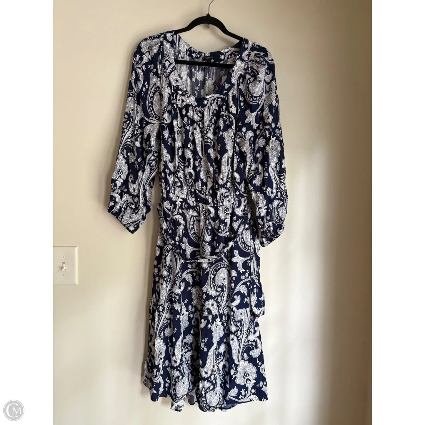 Dress Work By Talbots In Navy, Size: L