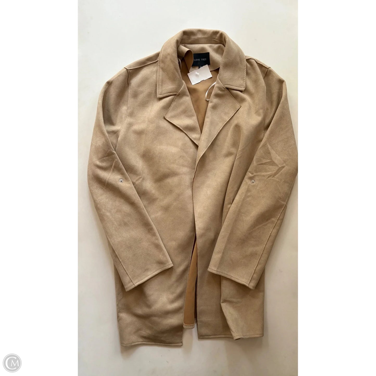 Coat Other By Love Tree In Tan, Size: S