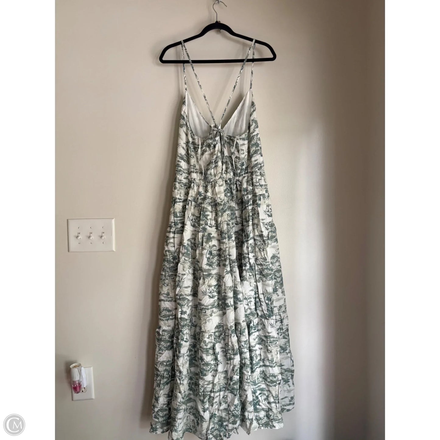 Dress Casual Maxi By Abercrombie And Fitch In Green, Size: Xl