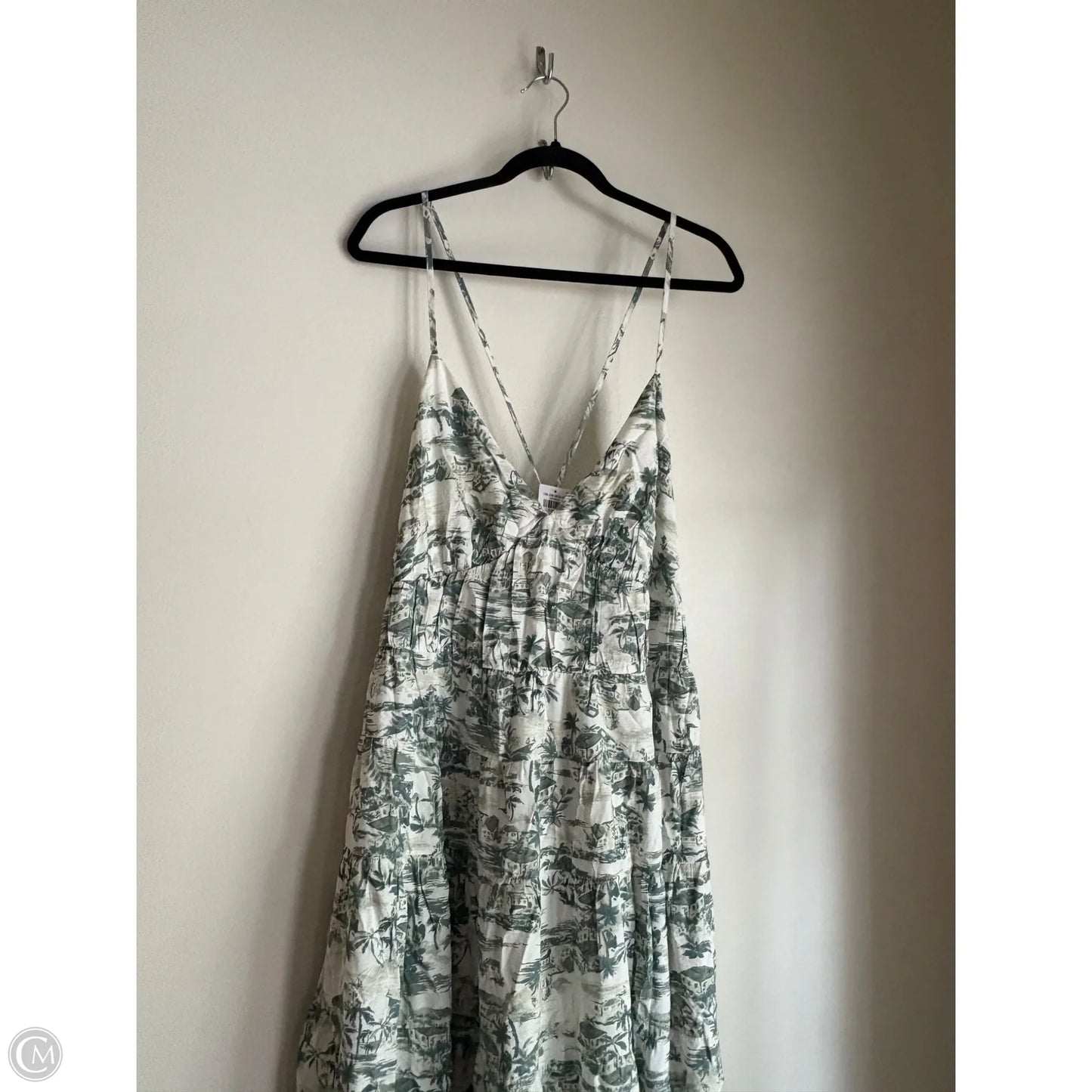 Dress Casual Maxi By Abercrombie And Fitch In Green, Size: Xl