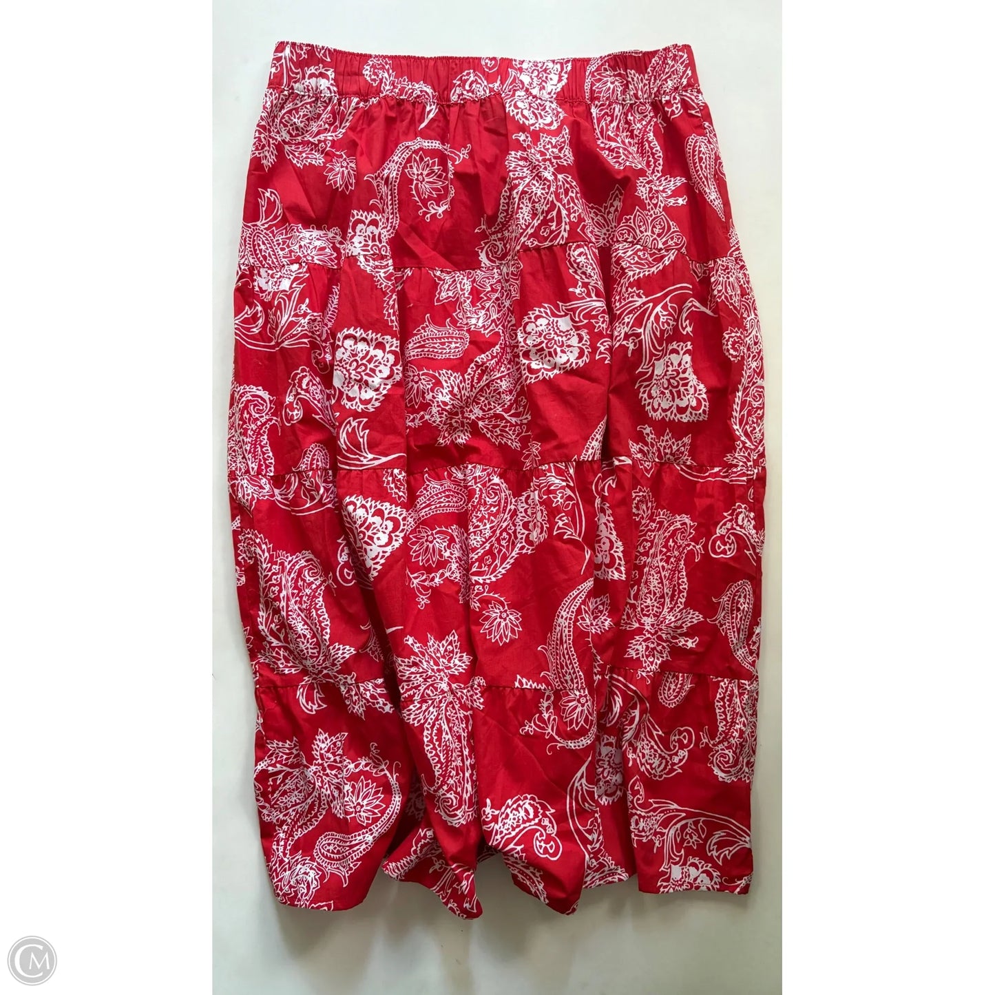 Skirt Maxi By Chaps In Red, Size: 16