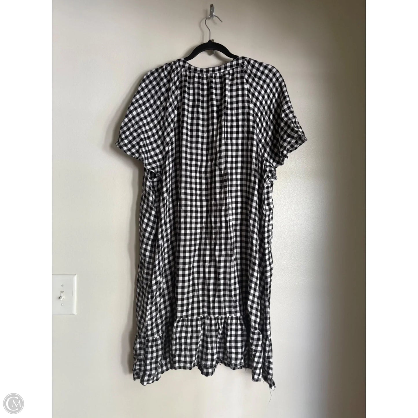 Dress Work By Crown And Ivy In Plaid Pattern, Size: 2x