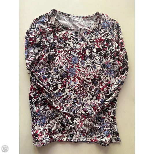 Top Long Sleeve By Talbots In Multi-colored, Size: Xl