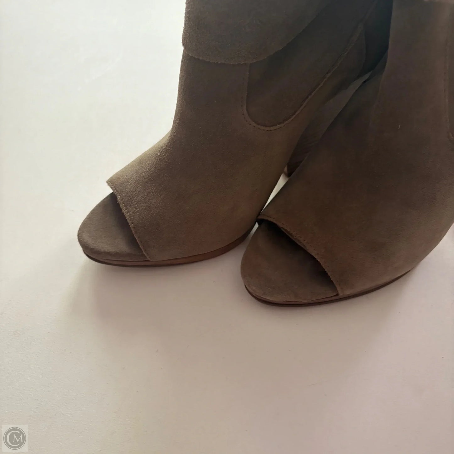 Boots Ankle Heels By Vince Camuto In Brown, Size: 7