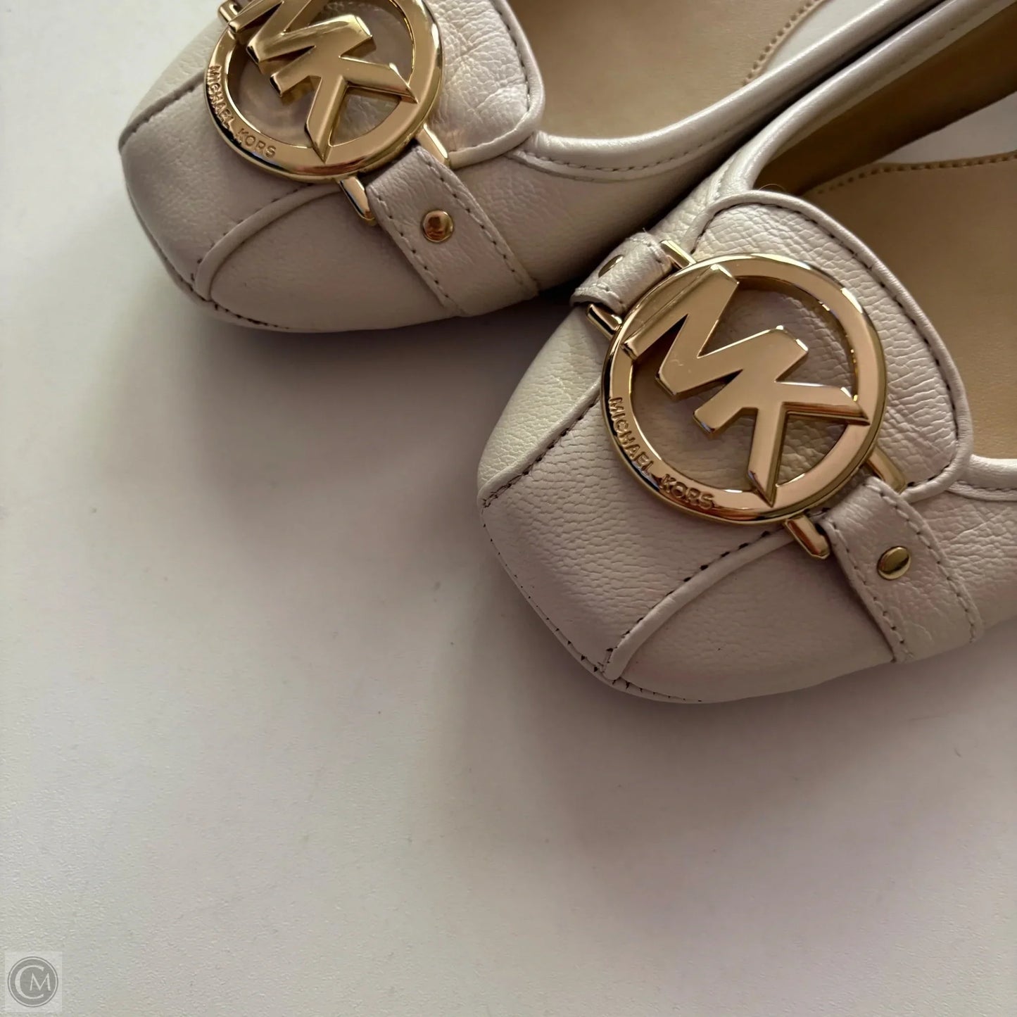Shoes Designer By Michael Kors In Cream, Size: 6.5
