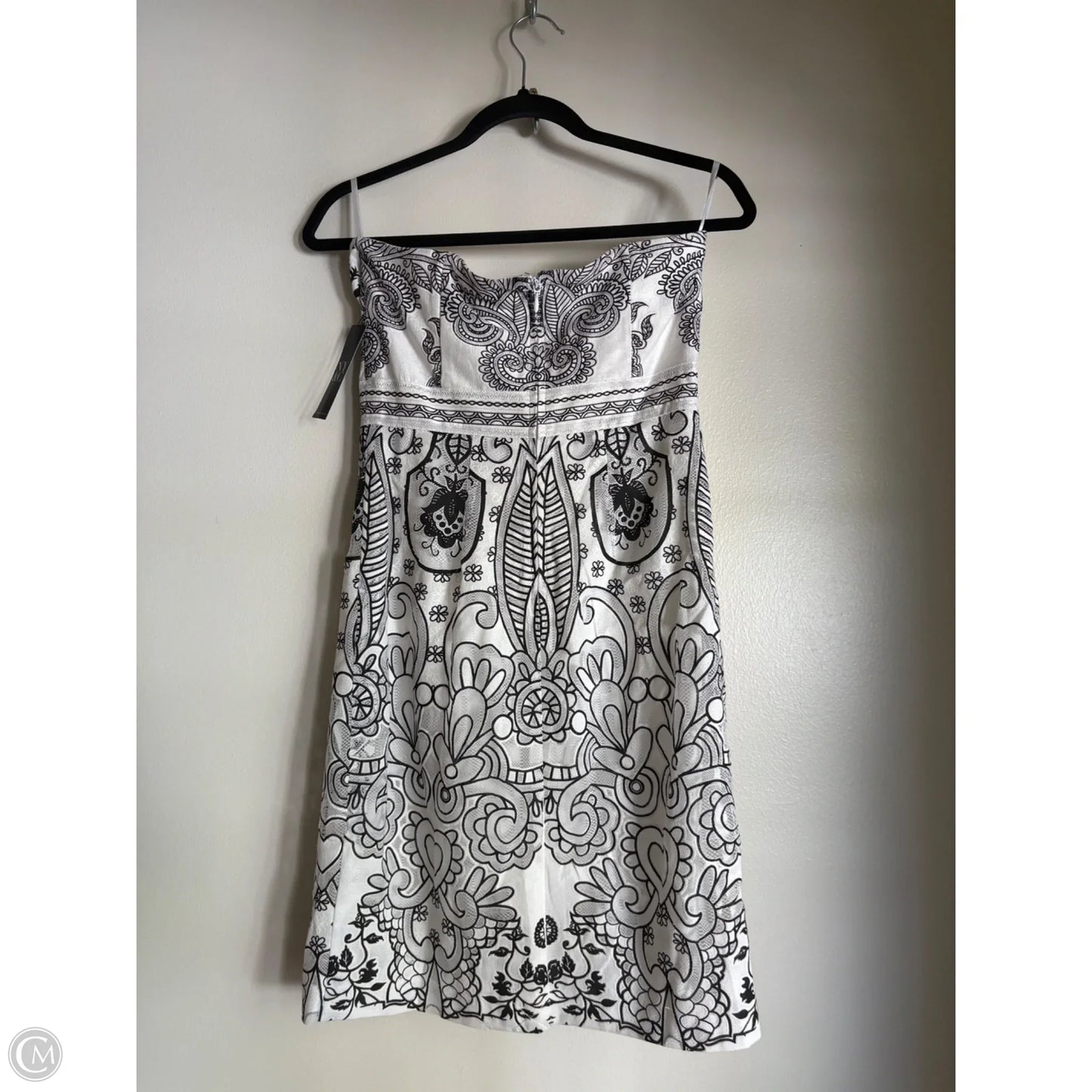 Dress Party Midi By New York And Co In White, Size: Xs