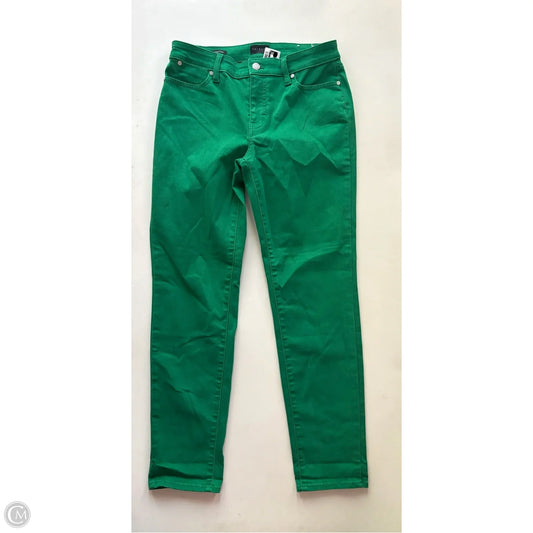 Jeans Straight By Talbots In Green, Size: 4