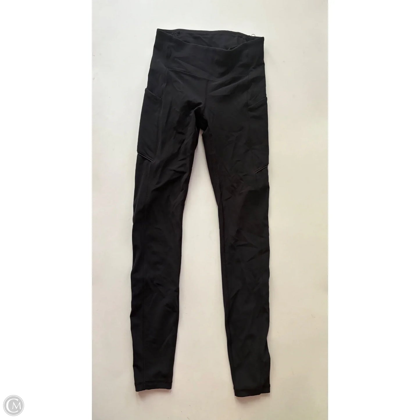 Athletic Leggings By Lululemon In Black, Size: Xs