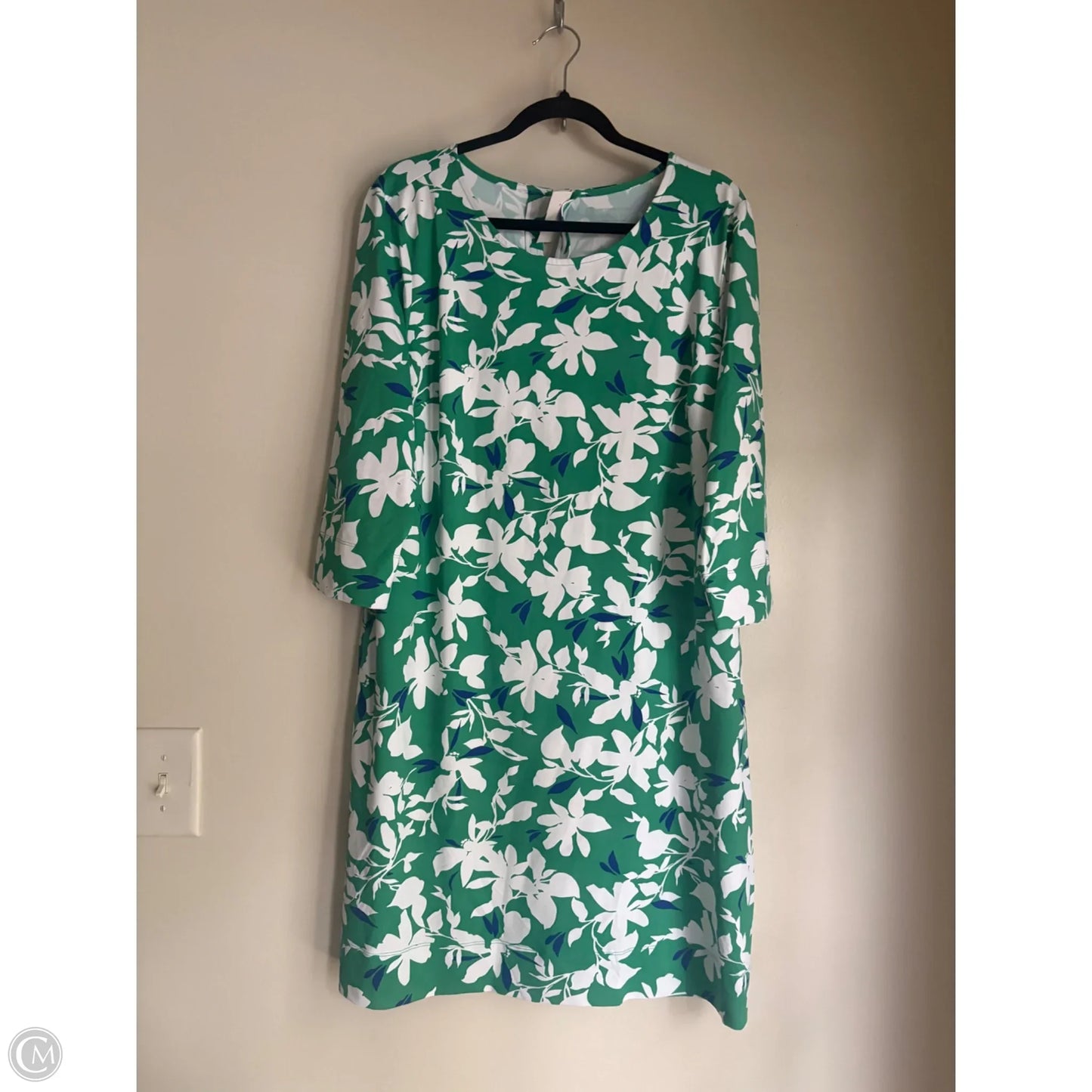 Dress Casual Maxi By Southern Tide In Floral Print, Size: Xl