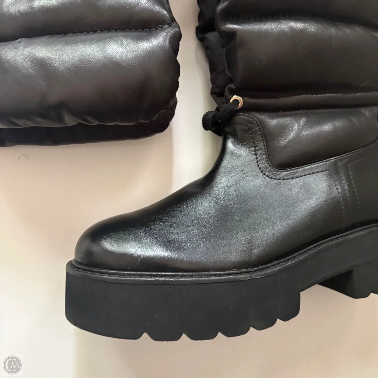 Boots Designer By Stuart Weitzman In Black, Size: 7