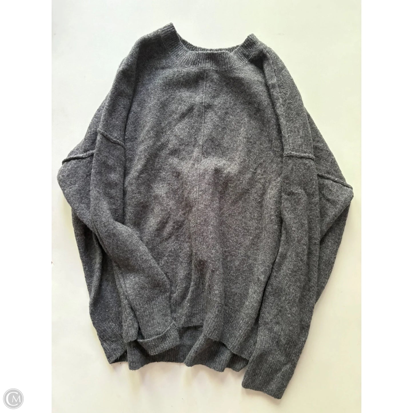 Sweater By Vince Camuto In Grey, Size: M