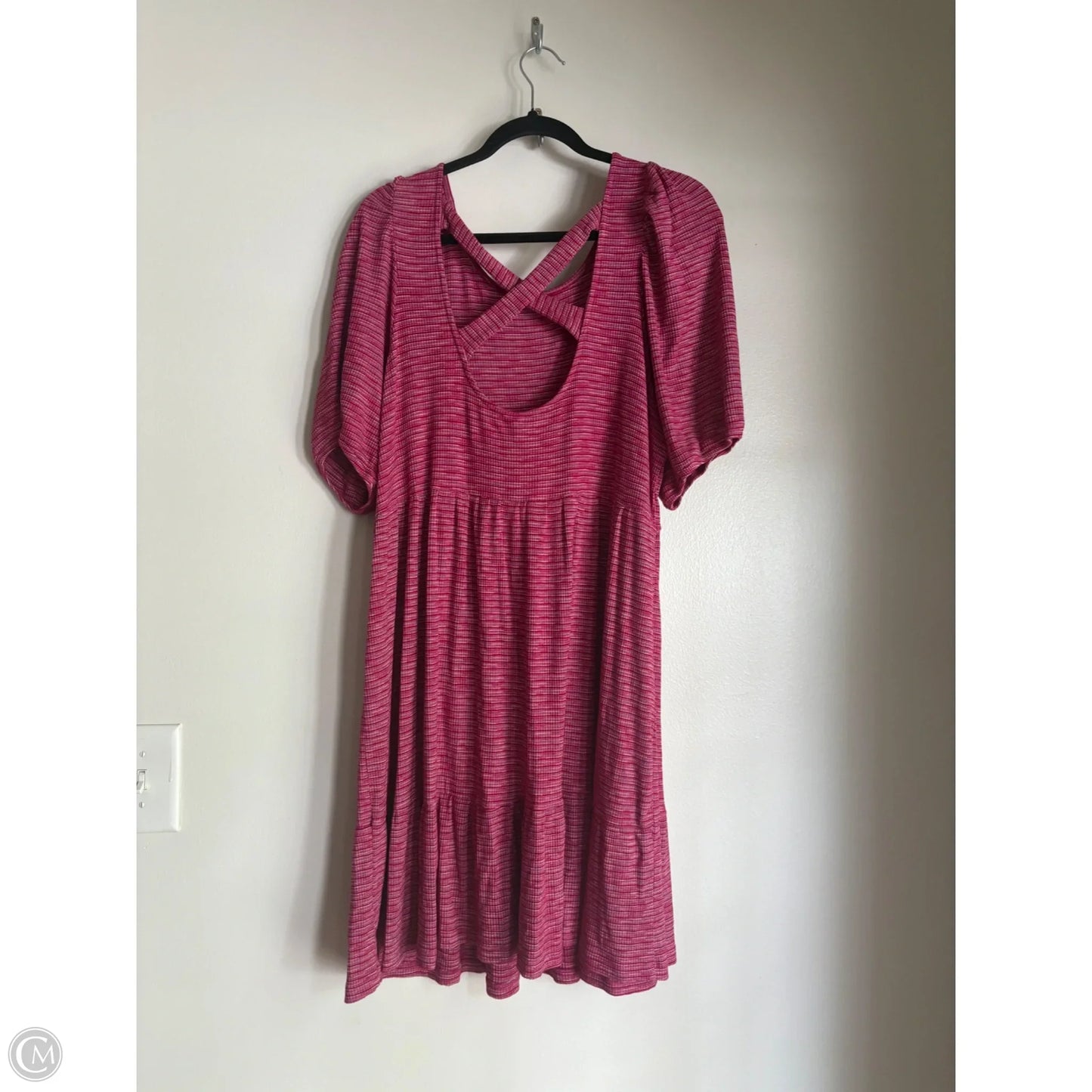 Dress Casual Midi By Daily Practice By Anthropologie In Red, Size: Xl