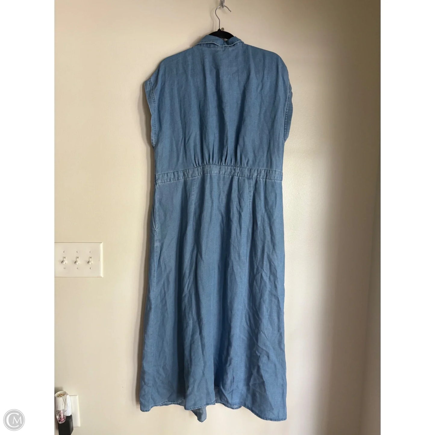 Dress Casual Maxi By Loft In Blue, Size: Xl