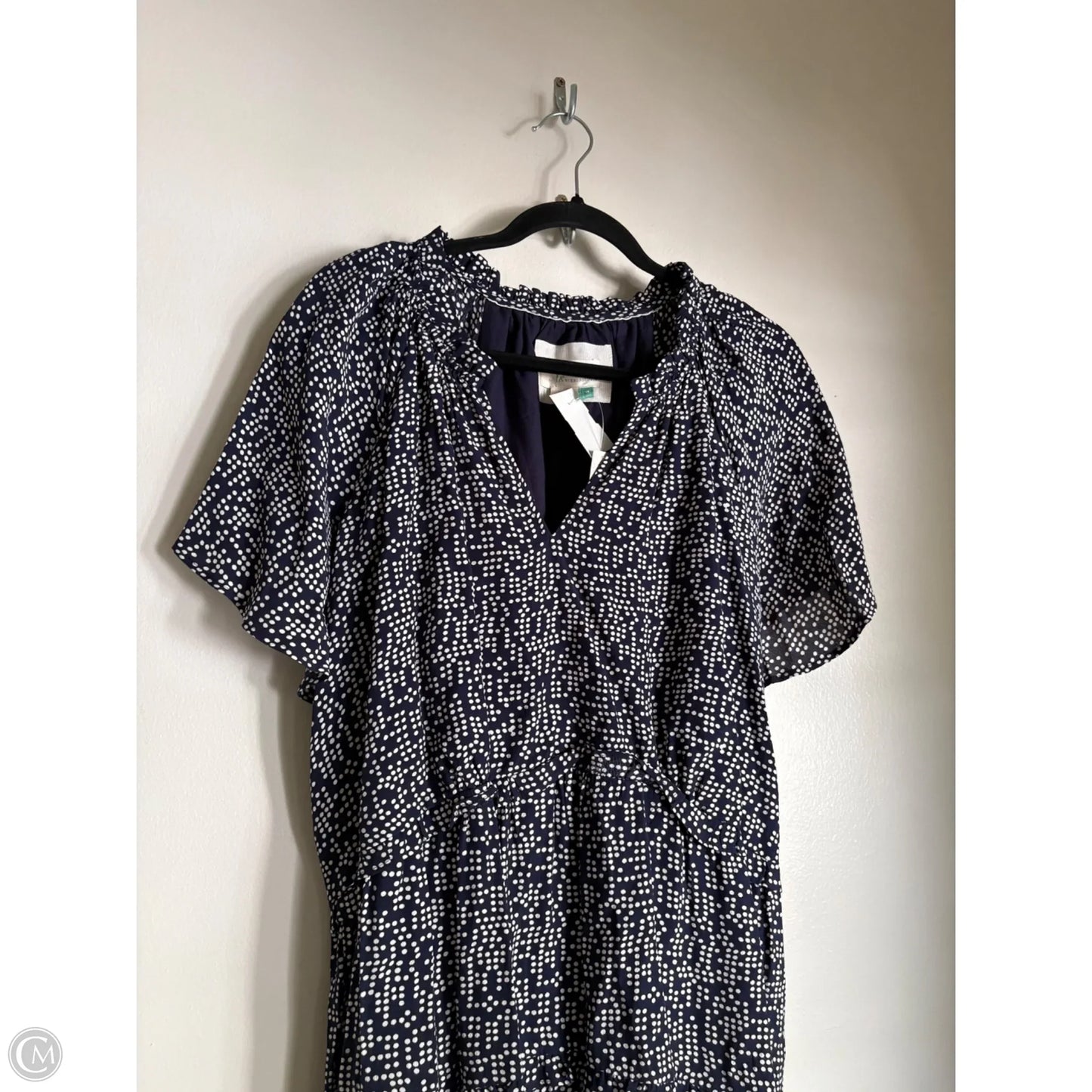 Dress Work By Anthropologie In Navy, Size: 1x